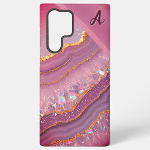 Funda Para Samsung Galaxy S22 Ultra Améthyst Aurora Monograma