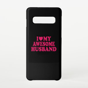 Funda Para Samsung Galaxy S10 Amo A Mi Esposo Increíble