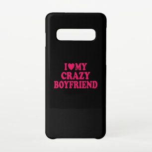 Funda Para Samsung Galaxy S10 Amo a mi novio loco