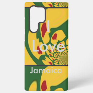 Funda Para Samsung Galaxy S22 Ultra Amo Jamaica: Abraza el Espíritu de Belleza Vibrant