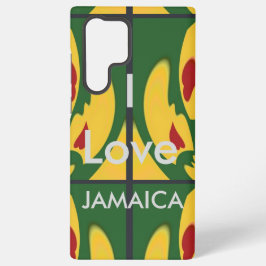 Funda Para Samsung Galaxy S22 Ultra Amo Jamaica: Abraza los Vibrantes Colores Rasta