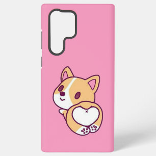 Funda Para Samsung Galaxy S22 Ultra Amor de Cachorro Corgi Adorable