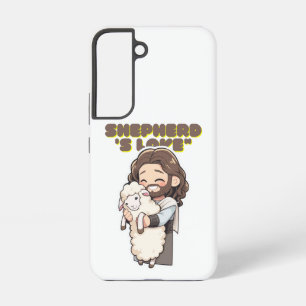 Funda Para Samsung Galaxy S22 Amor del pastor de Navidad con cordero para la ale