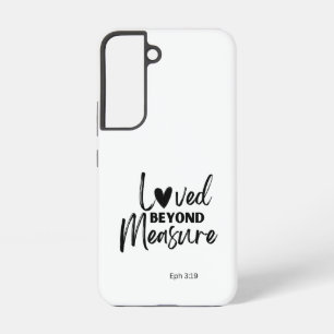 Funda Para Samsung Galaxy S22 Amor más allá de la medida Eph 3:19