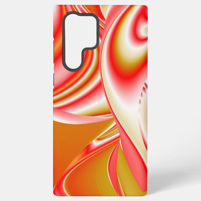 Funda Para Samsung Galaxy Amor y Oro Abstracto 3D Arcoíris (Reverso )