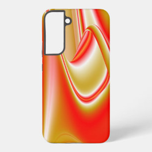Funda Para Samsung Galaxy S22+ Amor y Oro Arte de Arcoíris Abstracto 3D