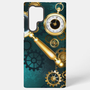 Funda Para Samsung Galaxy S22 Ultra Ampliador en estilo Steampunk