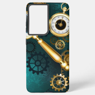 Funda Para Samsung Galaxy S21+ Ampliador en estilo Steampunk