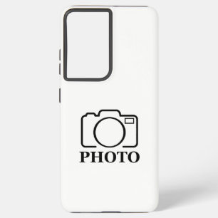 Funda Para Samsung Galaxy S21 Ultra Añadir Boda fotográfico personalizado moderno eleg