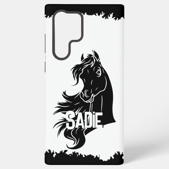 Funda Para Samsung Galaxy Añadir su nombre - Funda de galaxia S22 Ultra Sams (Reverso )