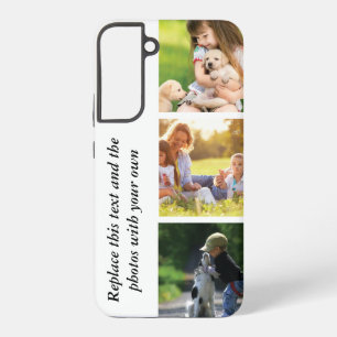 Funda Para Samsung Galaxy S22+ Añadir su propio texto y fotos