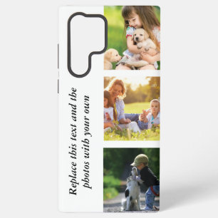 Funda Para Samsung Galaxy S22 Ultra Añadir su propio texto y fotos