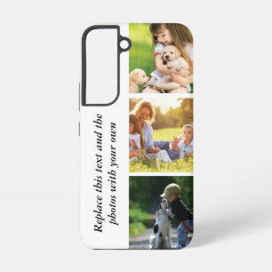 Funda Para Samsung Galaxy S22 Añadir su propio texto y fotos