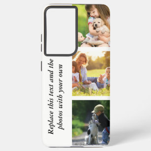 Funda Para Samsung Galaxy S21+ Añadir su propio texto y fotos