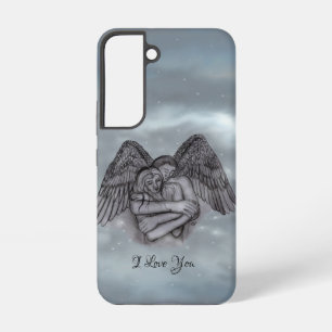 Funda Para Samsung Galaxy S22 Angel Eros en el amor, te amo