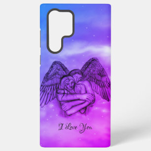 Funda Para Samsung Galaxy S22 Ultra Angel Eros en el amor, te amo