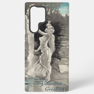 Funda Para Samsung Galaxy S22 Ultra Ángel y Diosa San Valentín