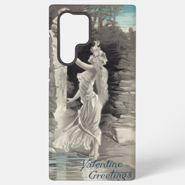 Funda Para Samsung Galaxy Ángel y Diosa Valentine (Reverso )
