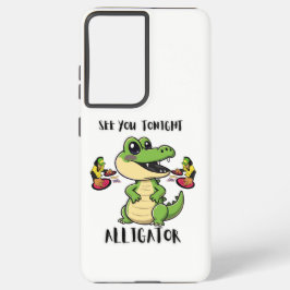Funda Para Samsung Galaxy S21 Ultra Animals Party Alligator