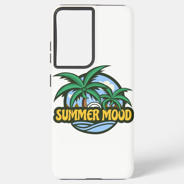 Funda Para Samsung Galaxy Ánimo de verano (Reverso )