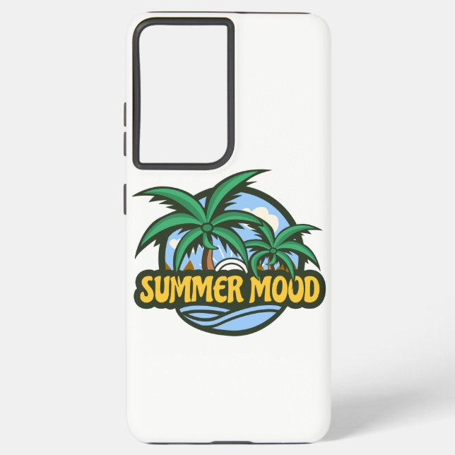 Funda Para Samsung Galaxy Ánimo de verano (Reverso )