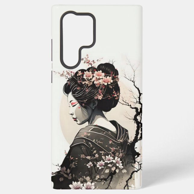 Funda Para Samsung Galaxy Anmutige japanische Geisha -  (Reverso )
