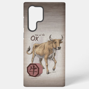 Funda Para Samsung Galaxy S22 Ultra Año del arte zodiaco chino-ox