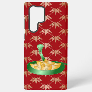 Funda Para Samsung Galaxy S22 Ultra Año Nuevo Chino de la Serpiente 2025 Fortuna Diner