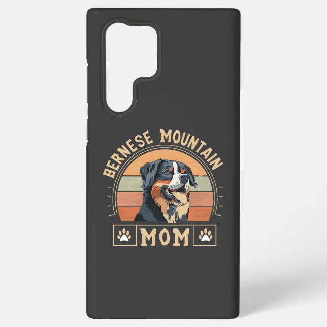 Funda Para Samsung Galaxy Apreciar tu amor: Mamá Perro de Montaña de Bernese (Reverso )