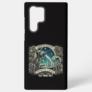 Funda Para Samsung Galaxy S22 Ultra Aquarius "Infinite Vision" Funda de Samsung