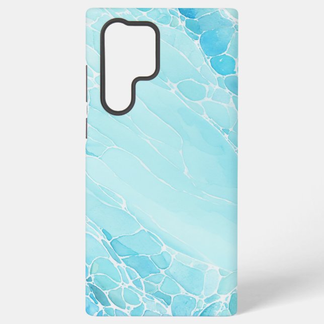 Funda Para Samsung Galaxy Aquatic Flow - Rippling Water Art Phone Case (Reverso )