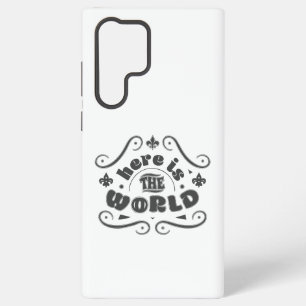 Funda Para Samsung Galaxy S22 Ultra Aquí está el mundo