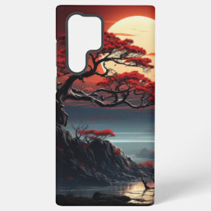 Funda Para Samsung Galaxy S22 Ultra Árbol Bonsai