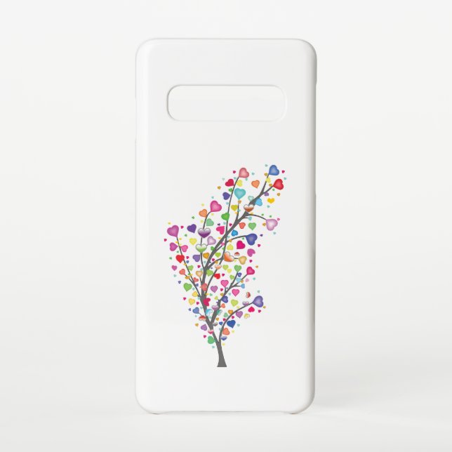 Funda Para Samsung Galaxy Árbol de amor y armonía (Reverso)