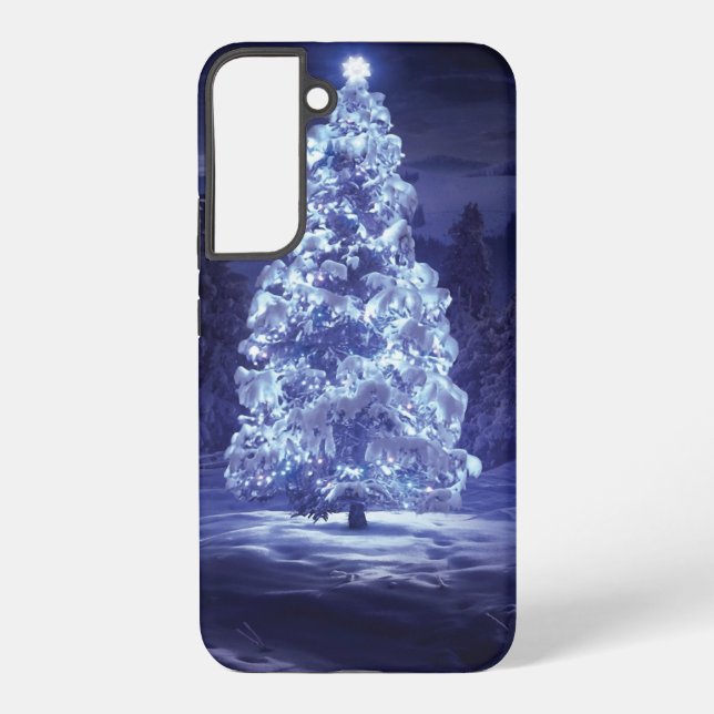 Funda Para Samsung Galaxy Árbol de Navidad (Reverso )