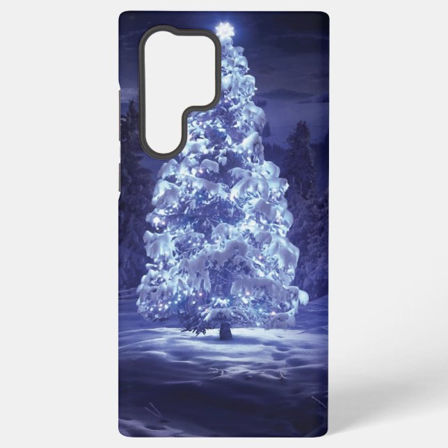 Funda Para Samsung Galaxy Árbol de Navidad (Reverso )