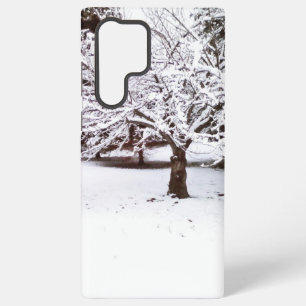 Funda Para Samsung Galaxy S22 Ultra Árbol de nieve