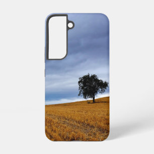 Funda Para Samsung Galaxy S22 Árbol en un campo de trigo