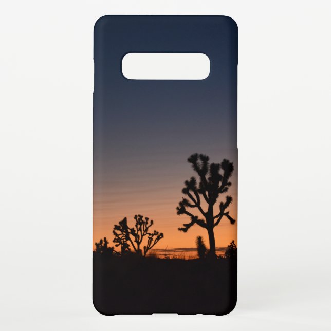 Funda Para Samsung Galaxy Árboles de Joshua al atardecer (Reverso)