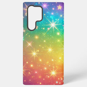 Funda Para Samsung Galaxy S22 Ultra Arcoíris colorido estrella espacio