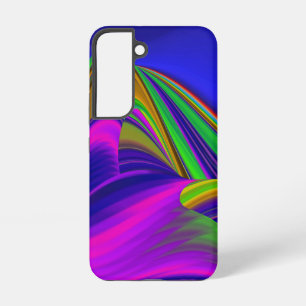 Funda Para Samsung Galaxy S22 Arcoíris de verano, Arte de arcoíris 3D abstracto