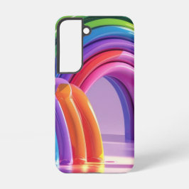 Funda Para Samsung Galaxy S22 Arcoíris Distorsionados