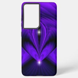 Funda Para Samsung Galaxy S21 Ultra Arcoiris morado sueña dos estrellas