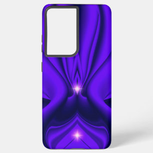 Funda Para Samsung Galaxy S21 Ultra Arcoiris morado sueña dos estrellas
