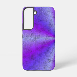 Funda Para Samsung Galaxy S22 Arcoiris rosa azul en optik de cuero de piel de el