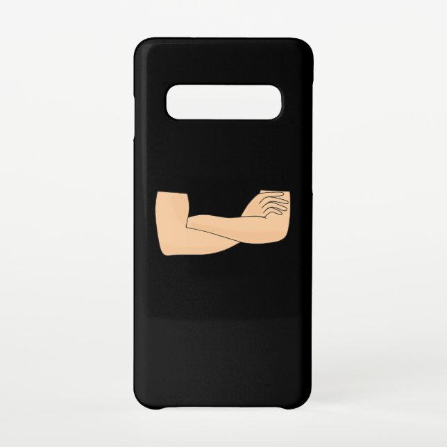 Funda Para Samsung Galaxy Armas cruzadas (Reverso)