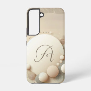 Funda Para Samsung Galaxy S22 Armonía de Esfera Monogramada