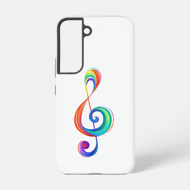 Funda Para Samsung Galaxy Arroyo arcoiris estratificado (Reverso )