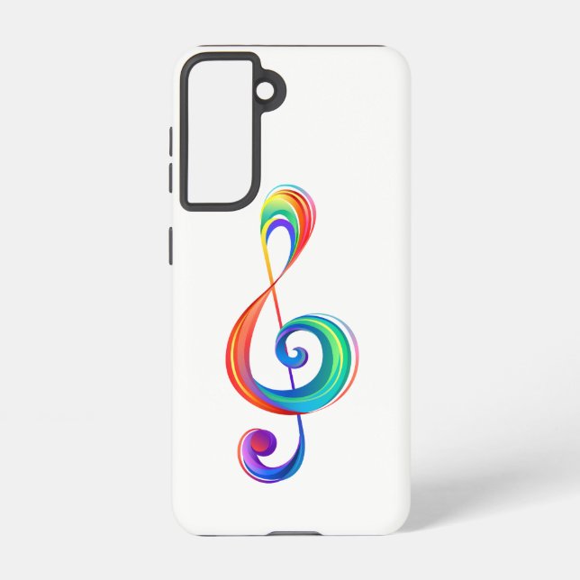 Funda Para Samsung Galaxy Arroyo arcoiris estratificado (Reverso )