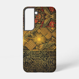 Funda Para Samsung Galaxy S22 Art Deco Heritage Flag | Belgium | Classic 1920s